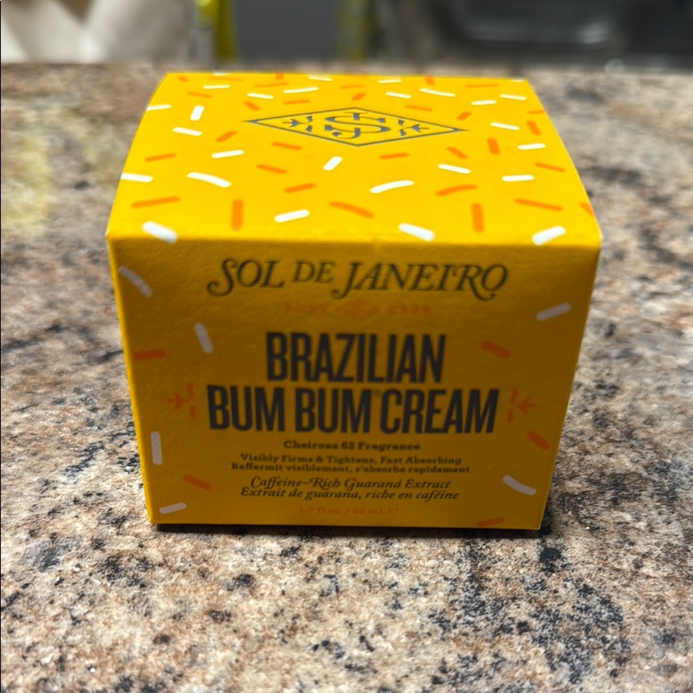 Sol de Janeiro Vibrant Yellow Brazilian Cream - brand new in box!  1.7 oz